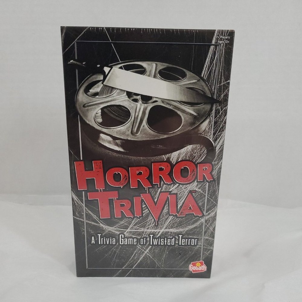 Horror Trivia Card Game (Endless Games) A Trivia Game of Twisted Terror  Sealed